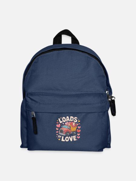 Loads of Love Shirt - Kids' Backpack - navy
