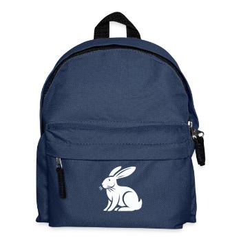 Rabbit Rabbit Animal - Kids' Backpack - navy - Front