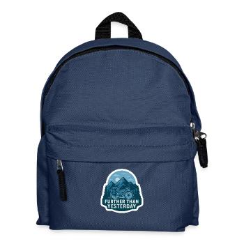 Further Than Yesterday - Bikepacking - Kids' Backpack - navy - Front