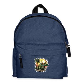 Dinosaur triceratops Summer - Kids' Backpack - navy - Front