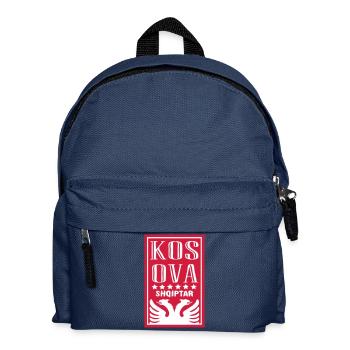 Kosovo Shqiptar conception - Sac à dos Enfant - bleu marine - Devant