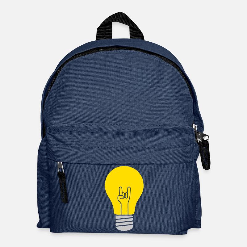 Rock elektrisiert - Kinder Rucksack - Navy