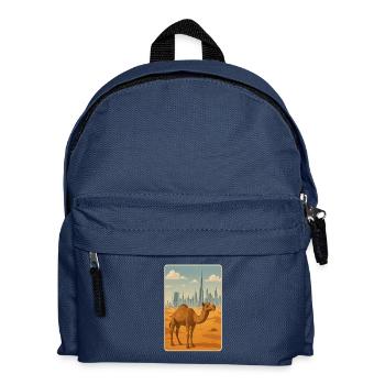 Camel in Dubai - Kids' Backpack - navy - Front