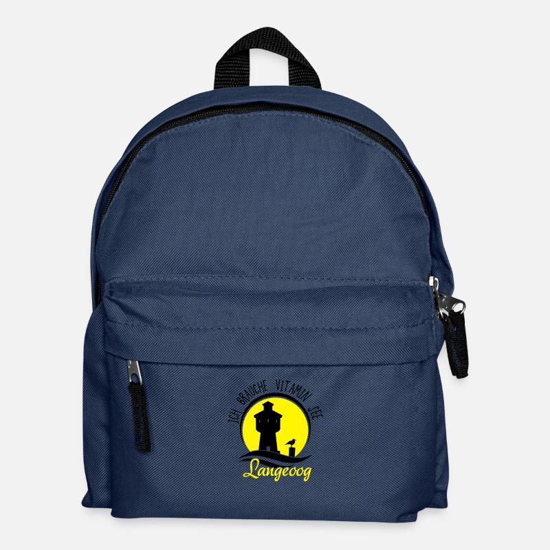 Vitamin See Langeoog Wasserturm - Kinder Rucksack - Navy