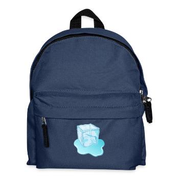 motif de glace / concepteur - Sac à dos Enfant - bleu marine - Devant