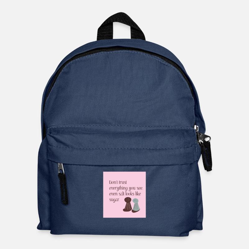 Vertraue nicht allem, was du siehst - Kinder Rucksack - Navy