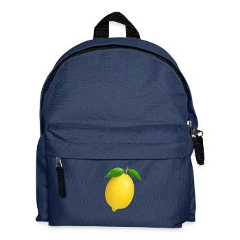 lemon - Kids' Backpack - navy - Front