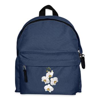 Orchids - Kids' Backpack - navy - Front