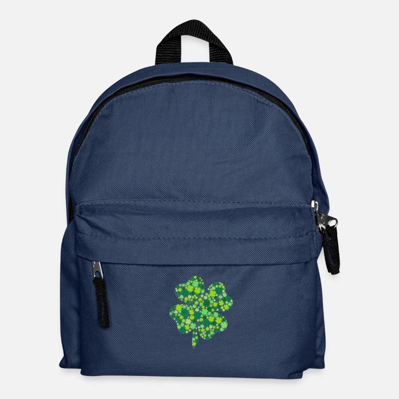 Irland Kleeblatt - Kinder Rucksack - Navy