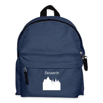 Szczecin dans le cœur - Sac à dos Enfant - bleu marine - Devant