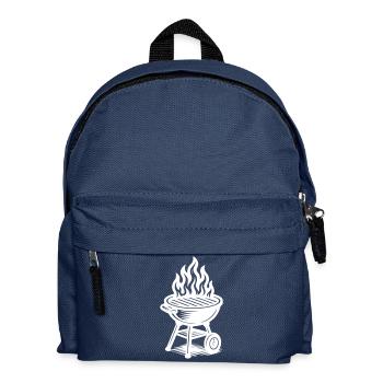 Grill Feu Grillades - Sac à dos Enfant - bleu marine - Devant