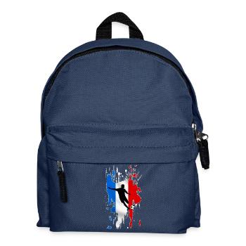 football france 16 - Sac à dos Enfant - bleu marine - Devant