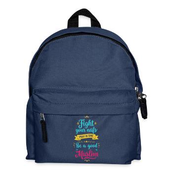 Be Good - Kids' Backpack - navy - Front