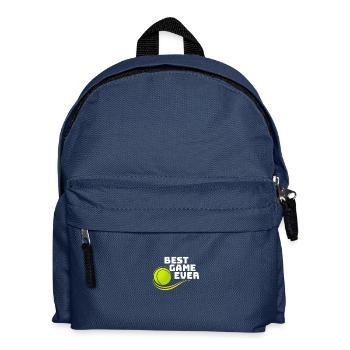 Tennis, best game, ball sport, rackets - Kids' Backpack - navy - Front
