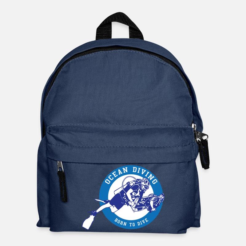 Ocean Diving - Kids' Backpack - navy