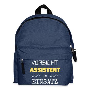 Assistent - Kinder Rucksack - Navy - Vorne
