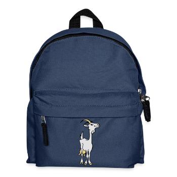 Chèvre - Sac à dos Enfant - bleu marine - Devant