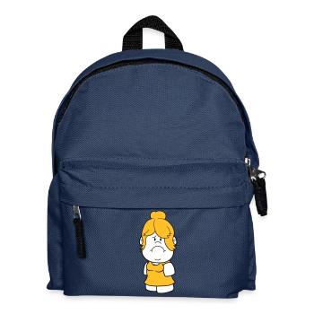 femme huebsch grosse tête petite femme maedchen - Sac à dos Enfant - bleu marine - Devant