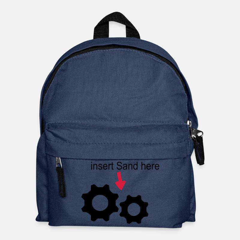 Sand im Getriebe - Kinder Rucksack - Navy