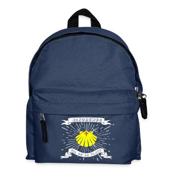 Jakobsweg Via de la Plata - Kinder Rucksack - Navy - Vorne