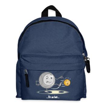 Tir au but - Sac à dos Enfant - bleu marine - Devant