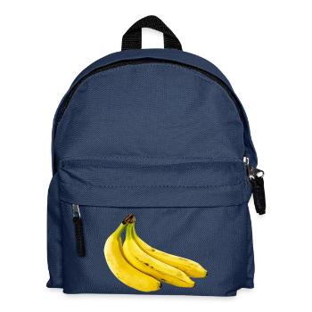 banana - Kids' Backpack - navy - Front