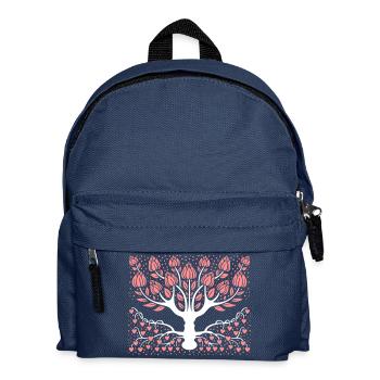 Fantastic tree - Kids' Backpack - navy - Front