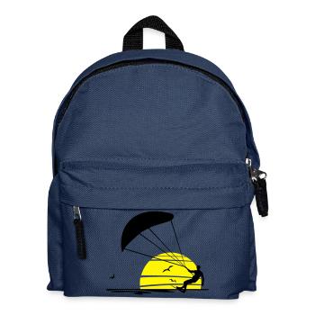 Sport - Kiter - Kinder Rucksack - Navy - Vorne