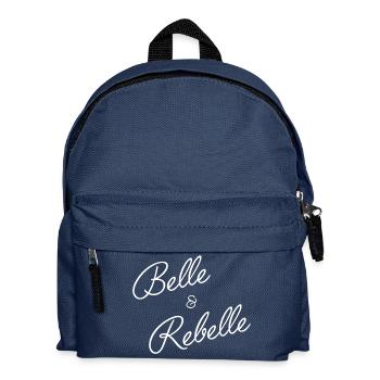Belle et rebelle - Sac à dos Enfant - bleu marine - Devant