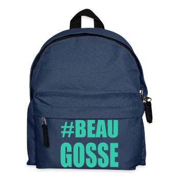 Handsome. dad. humor. man. guy. feast - Kids' Backpack - navy - Front