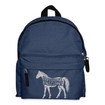 Un design amusant pour les professionnels de l’étable - Sac à dos Enfant - bleu marine - Devant