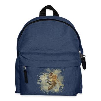 Biene - Kinder Rucksack - Navy - Vorne