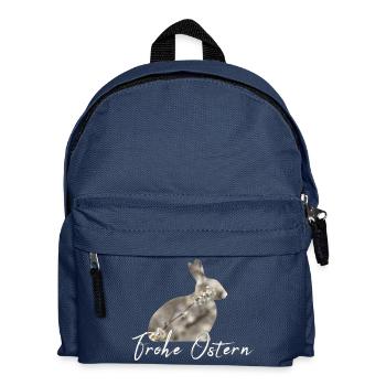 Happy Easter Bunny - Kids' Backpack - navy - Front
