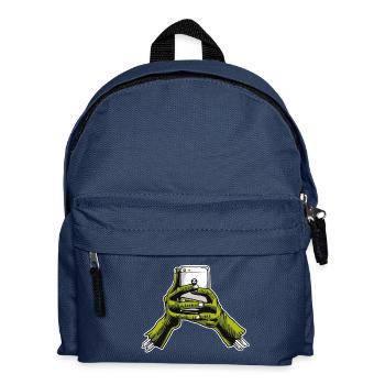 Smart Zombie - Kinder Rucksack - Navy - Vorne