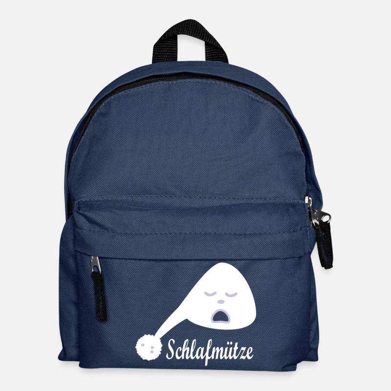 Schlafmütze - Kinder Rucksack - Navy