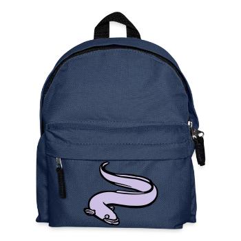 aal_1_3c_mit_farbe - Kinder Rucksack - Navy - Vorne