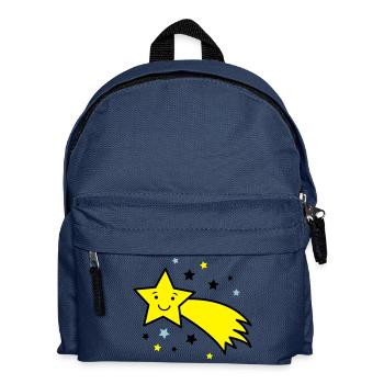 sternschnuppe_03 - Kinder Rucksack - Navy - Vorne