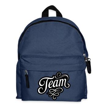 Team - Kids' Backpack - navy - Front
