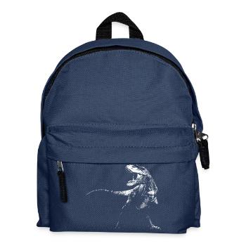 Dinosaurier - Tyrannosaurus - T-Rex - Kinder Rucksack - Navy - Vorne