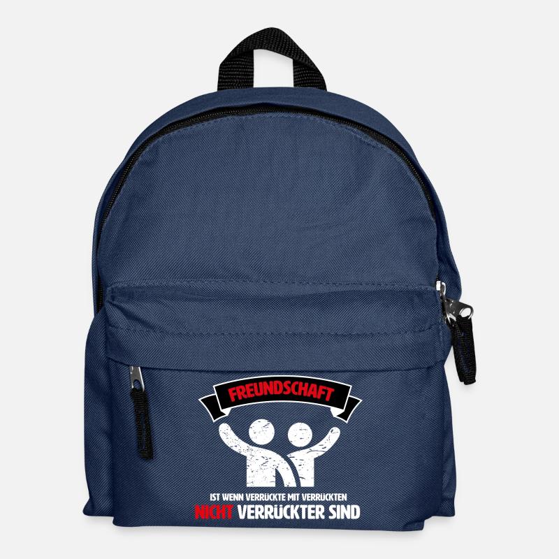 Bester Freund, Best Friends, Freunde Freundschaft - Kinder Rucksack - Navy