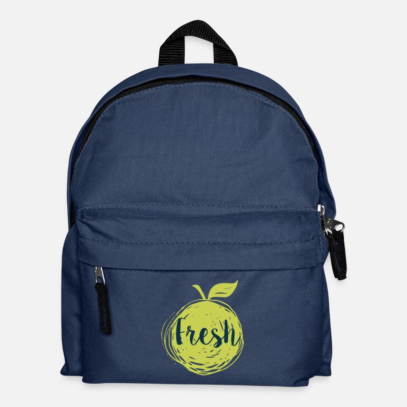 Veganer Vegetarier Tierschutz Geschenkidee - Kinder Rucksack - Navy