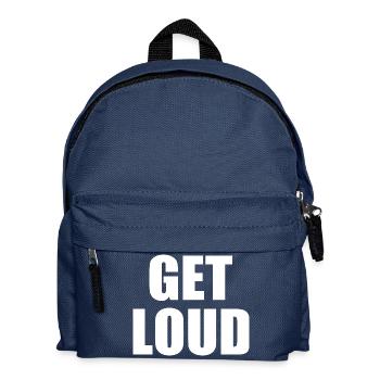 Get loud - Kids' Backpack - navy - Front