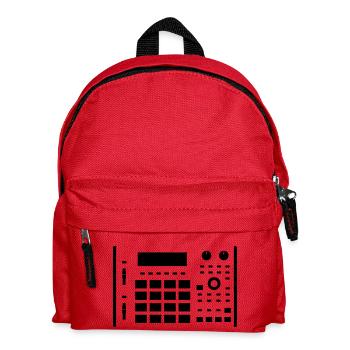 MPC 1000 white - Kinder Rucksack - Rot - Vorne