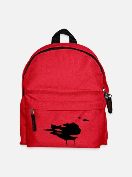 bird - Kids' Backpack - red