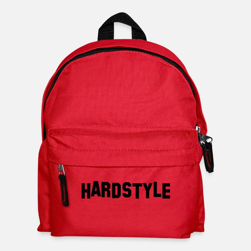 hardstyle - Kinder Rucksack - Rot