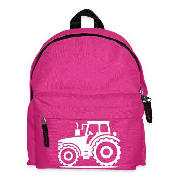 Tracteur - Sac à dos Enfant - fuchsia - Devant