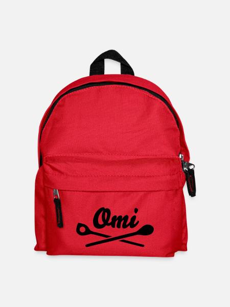 Omi - Kinder Rucksack - Rot