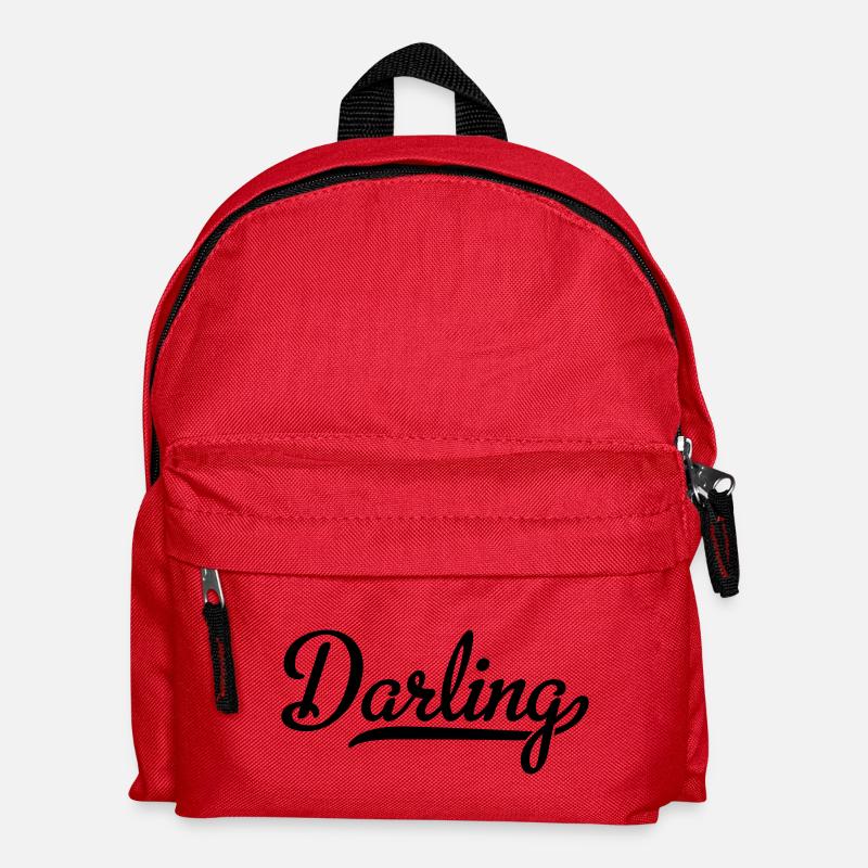 Darling - Kinder Rucksack - Rot