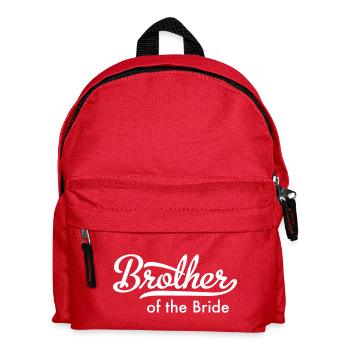 Frère de la mariée - Sac à dos Enfant - rouge - Devant