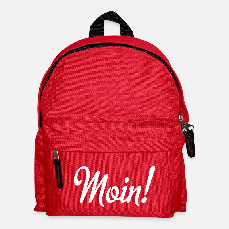 Moin - Kinder Rucksack - Rot